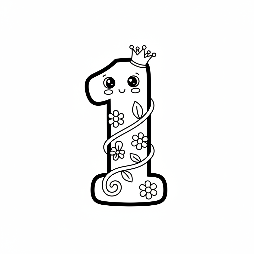 Coloriage coloriage chiffre adulte