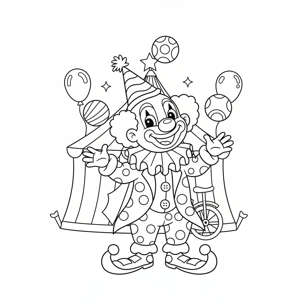 Coloriage coloriage cirque 2