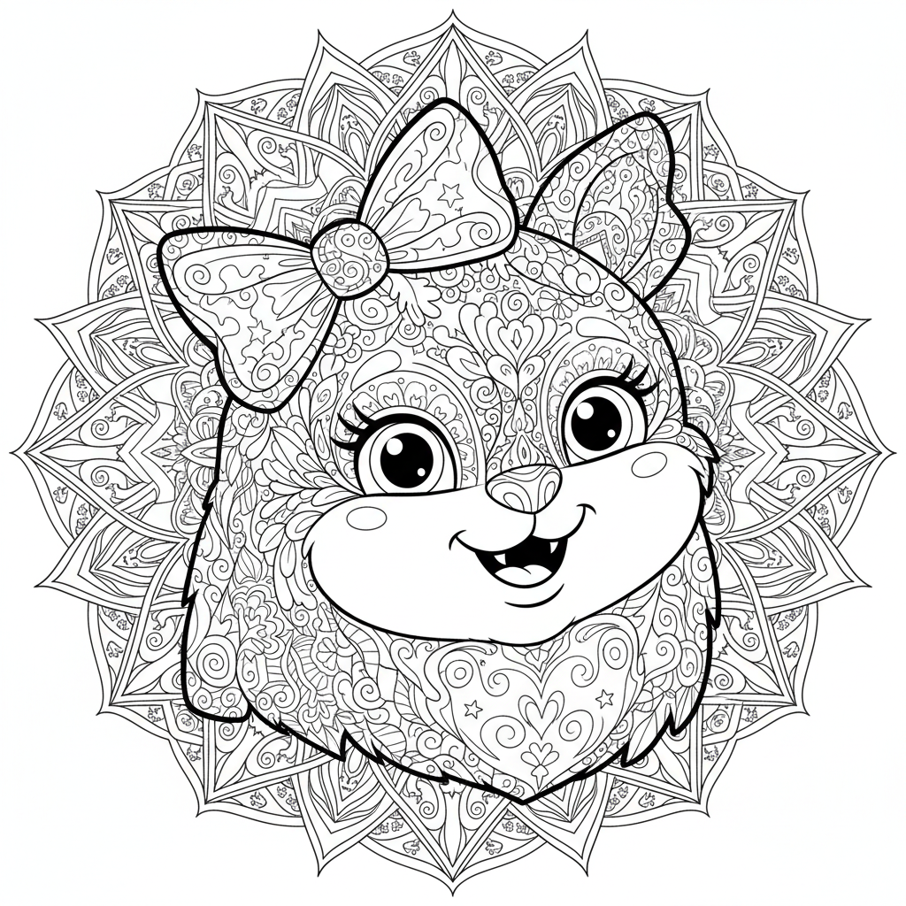 Coloriage coloriage complexe 4