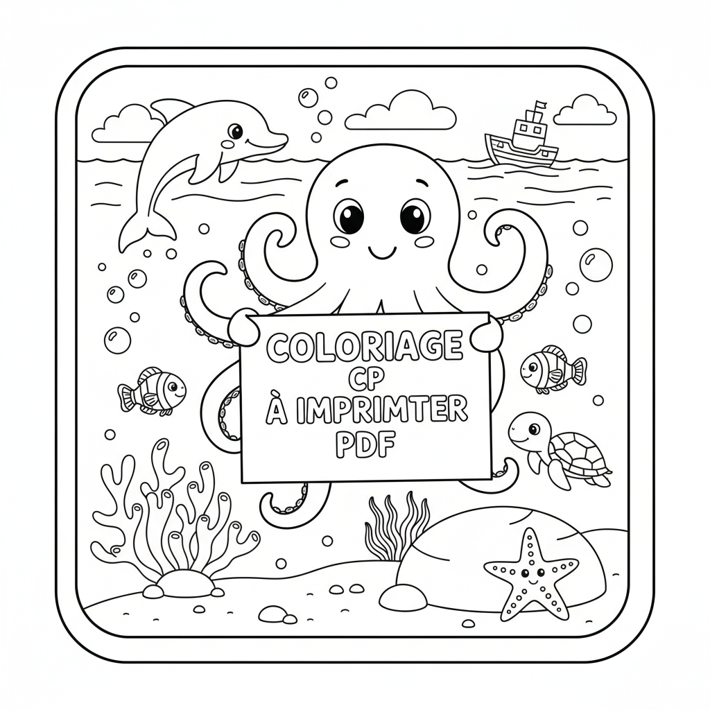 Coloriage coloriage cp à imprimer pdf 3