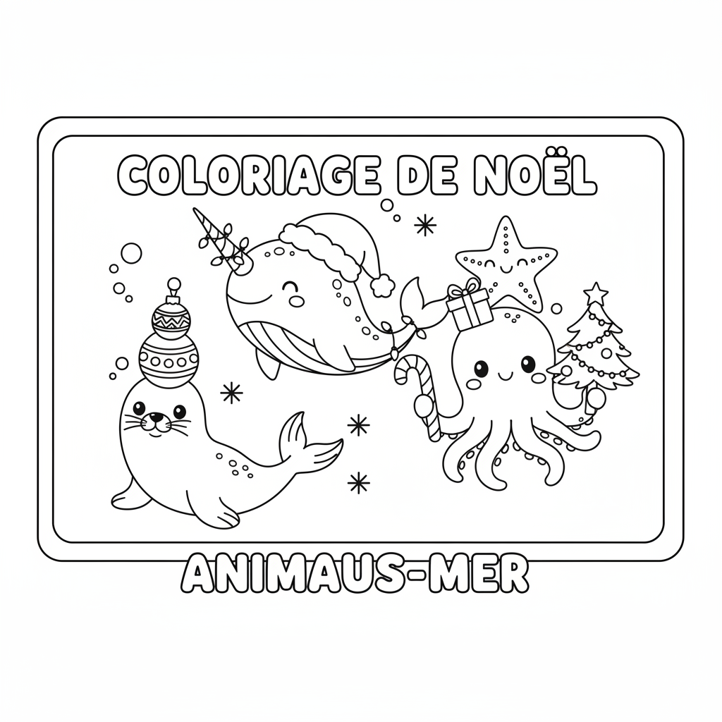 Coloriage coloriage de noel imprimer gratuit