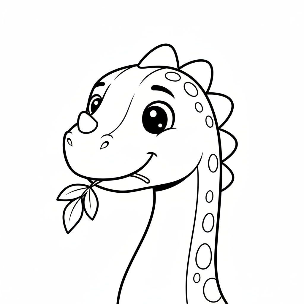 Coloriage coloriage dinosaure 4