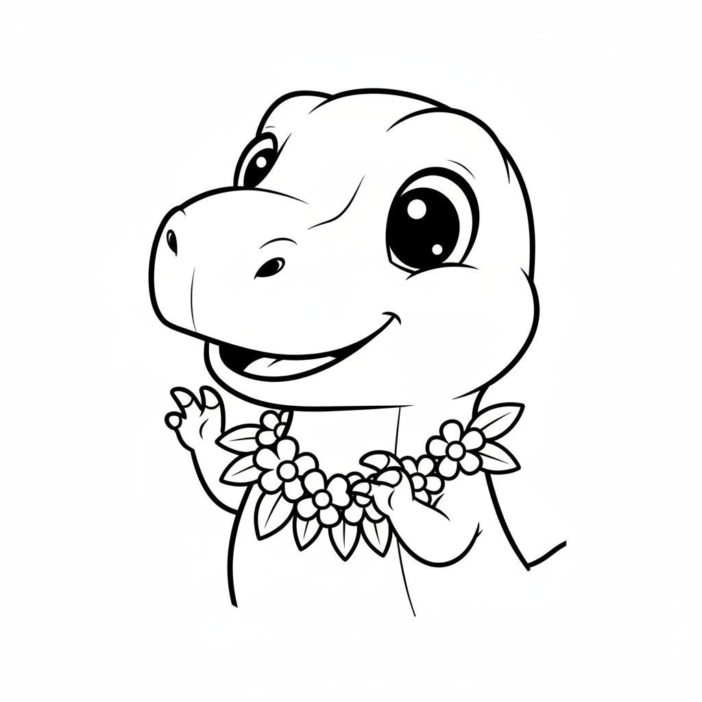 Coloriage coloriage dinosaure à imprimer 4
