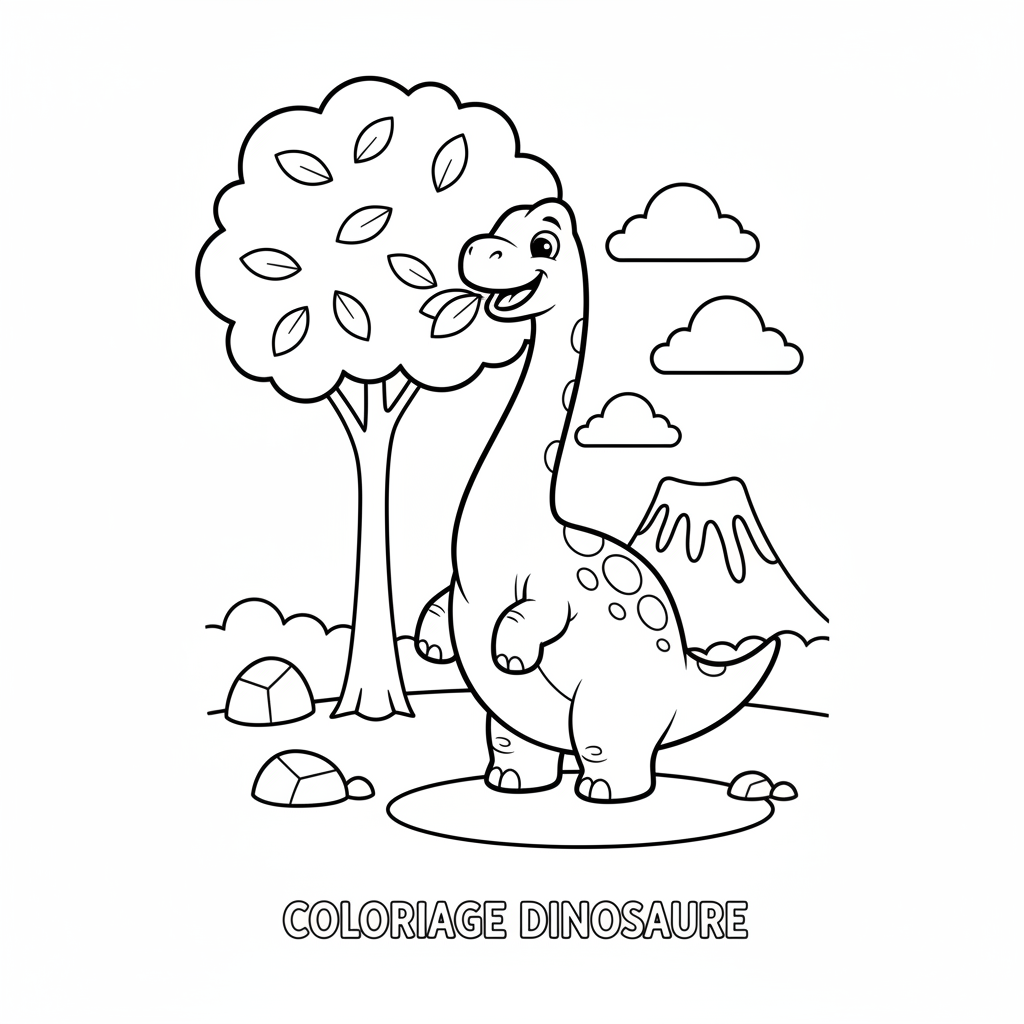 Coloriage coloriage dinosaure a imprimer 2