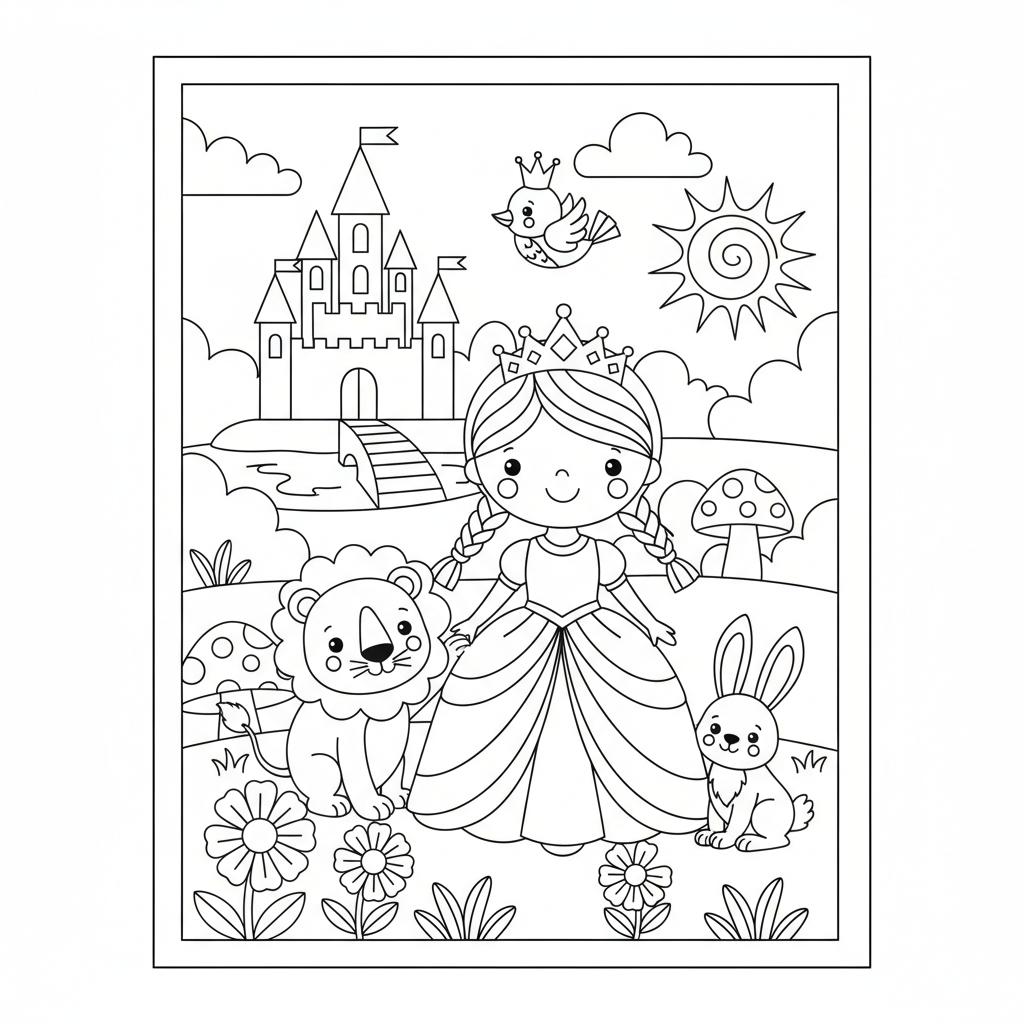 Coloriage Disney à Imprimer Gratuit pour Enfants
