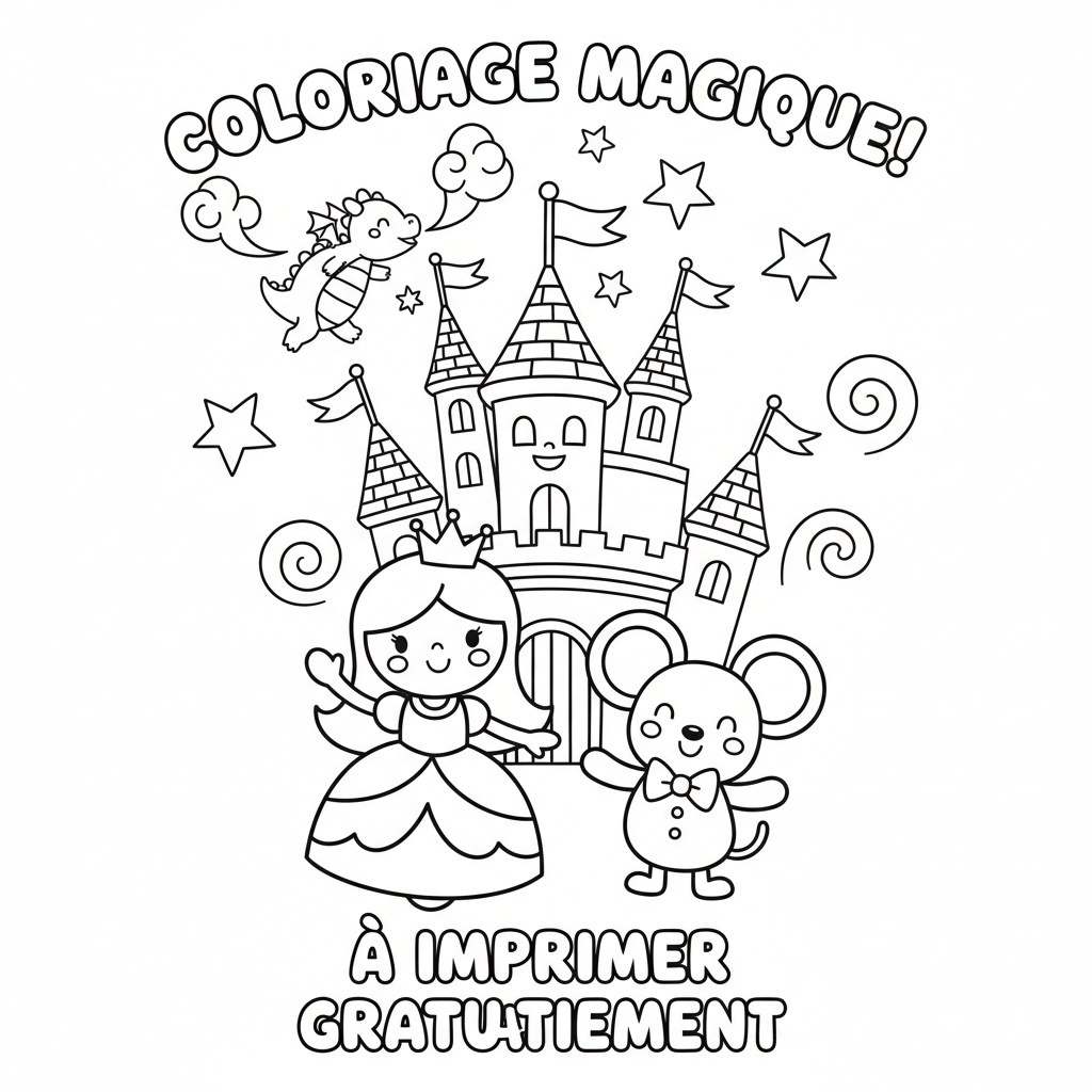 Coloriage Disney À Imprimer Gratuitement à Colorier