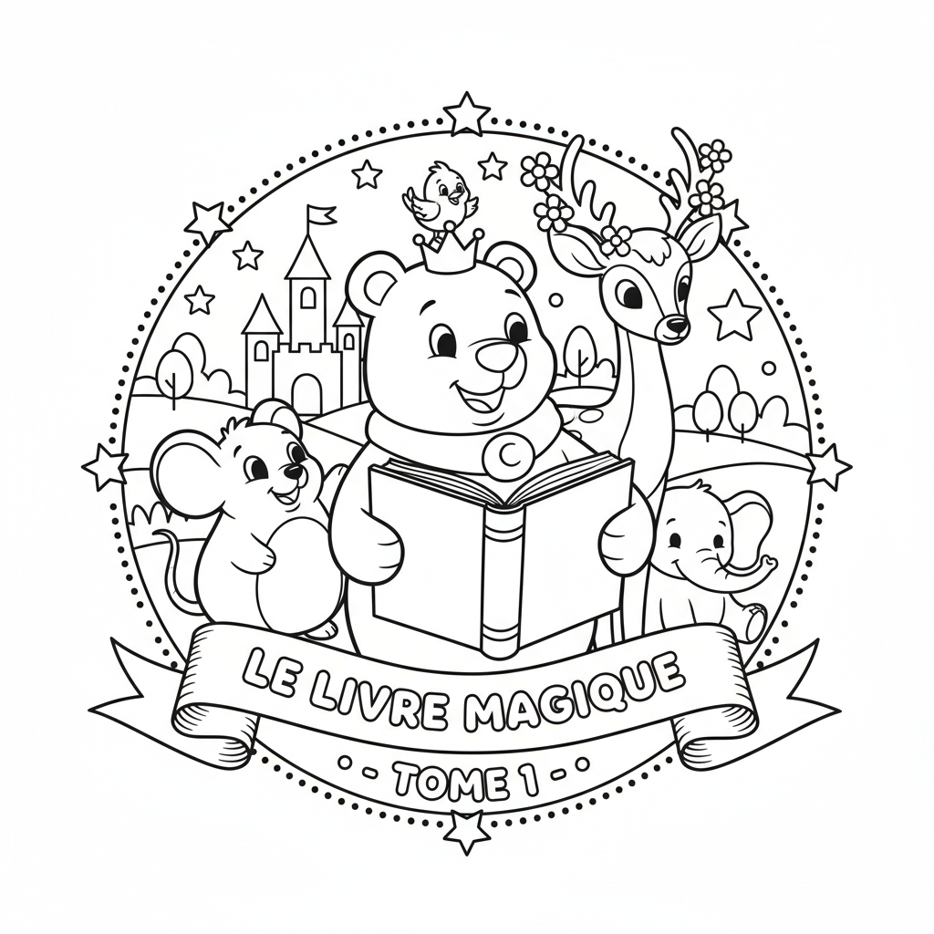 Coloriage Disney Tome 1 à Imprimer Gratuitement
