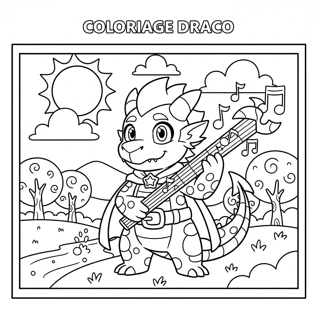 Coloriage coloriage draco brawl stars 3