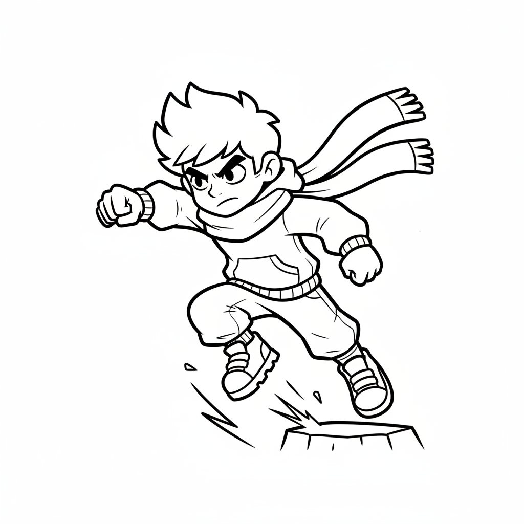 Coloriage coloriage edgar brawl stars 5