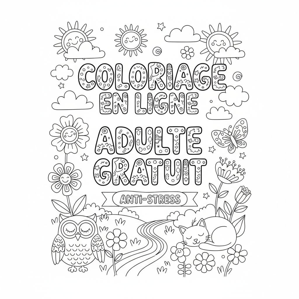 Coloriage coloriage en ligne adulte gratuit 2