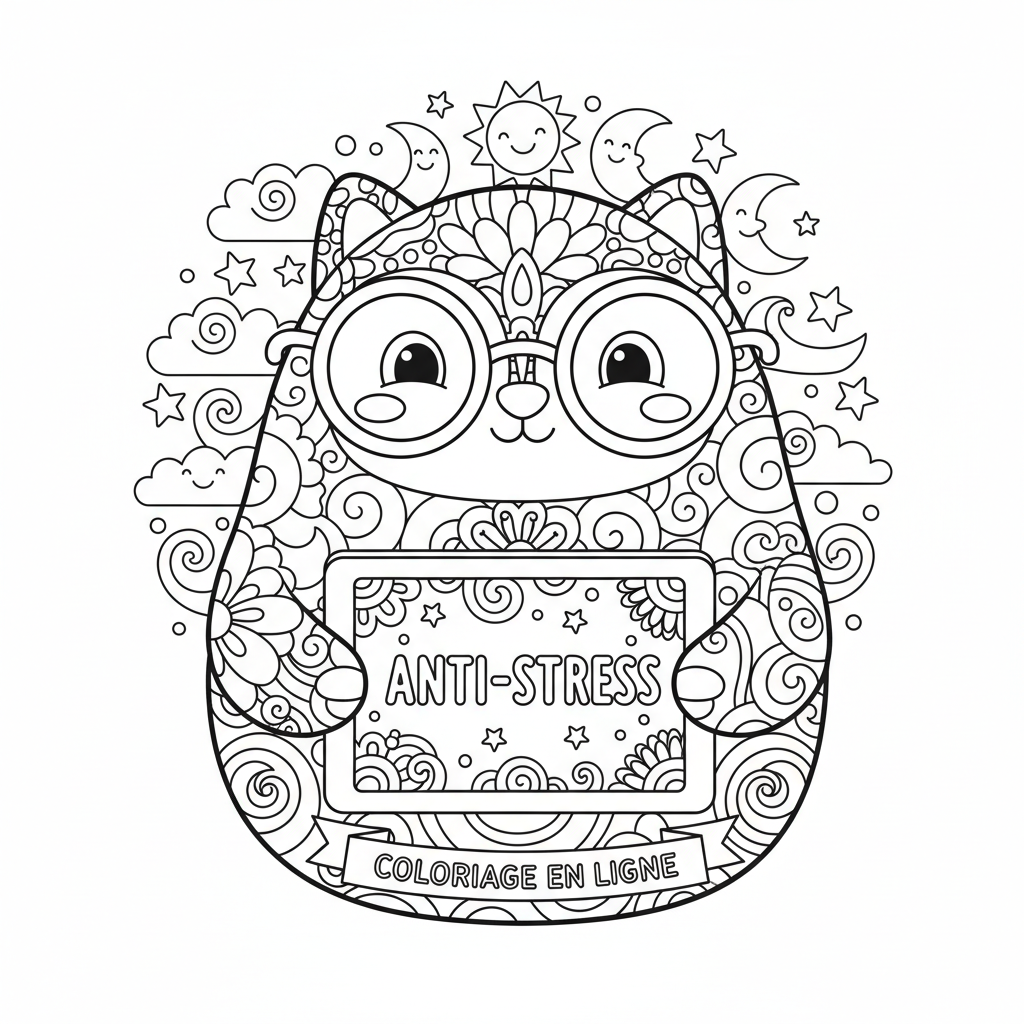Coloriage coloriage en ligne pour adulte 4