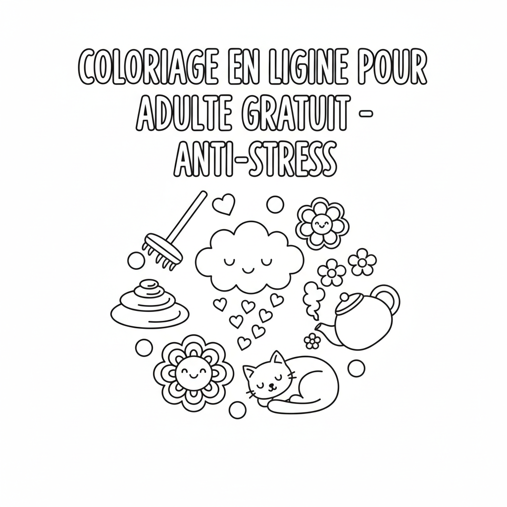 Coloriage Coloriage En Ligne Pour Adulte Gratuit à Imprimer