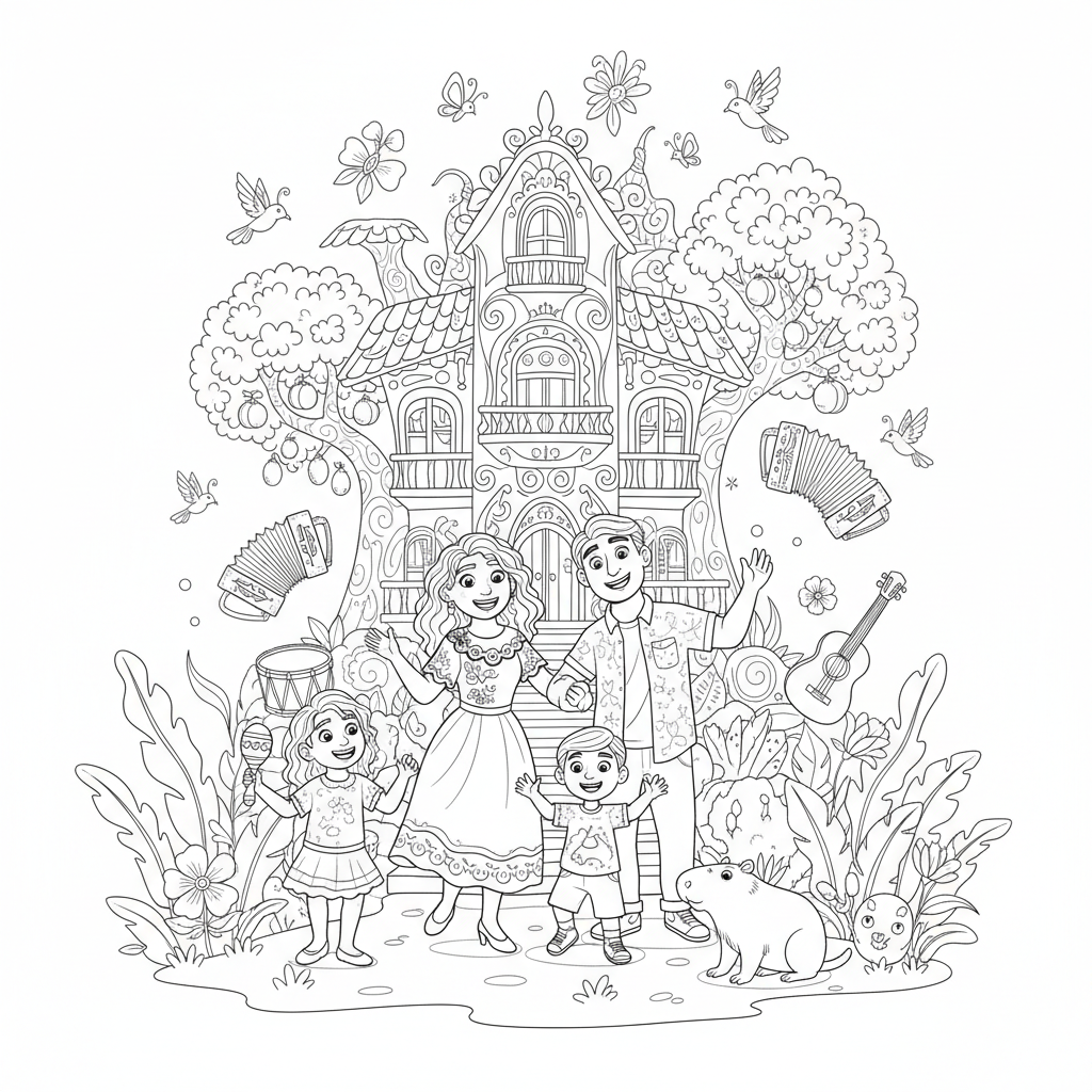 Coloriage coloriage encanto 2