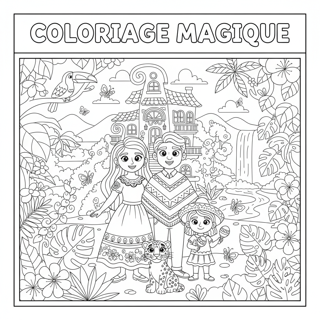 Coloriage coloriage encanto 3