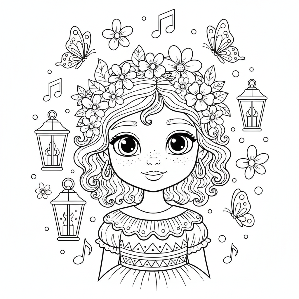 Coloriage coloriage encanto 4