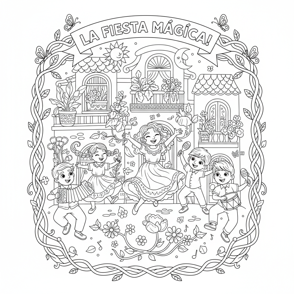 Coloriage coloriage encanto 5