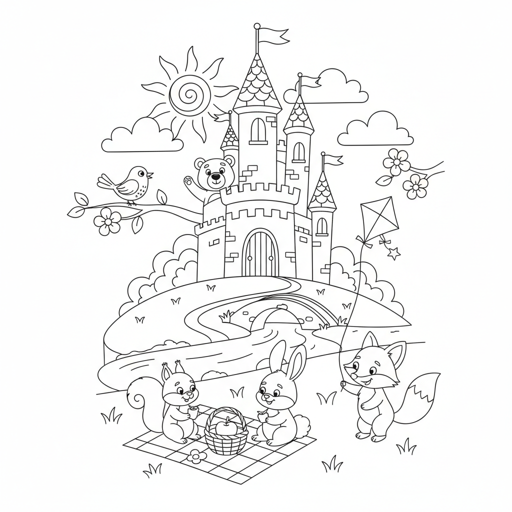 Coloriage coloriage facile disney 2