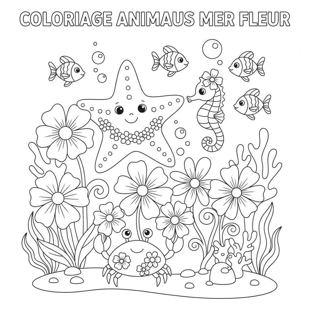 Coloriage coloriage fleur à imprimer maternelle 3