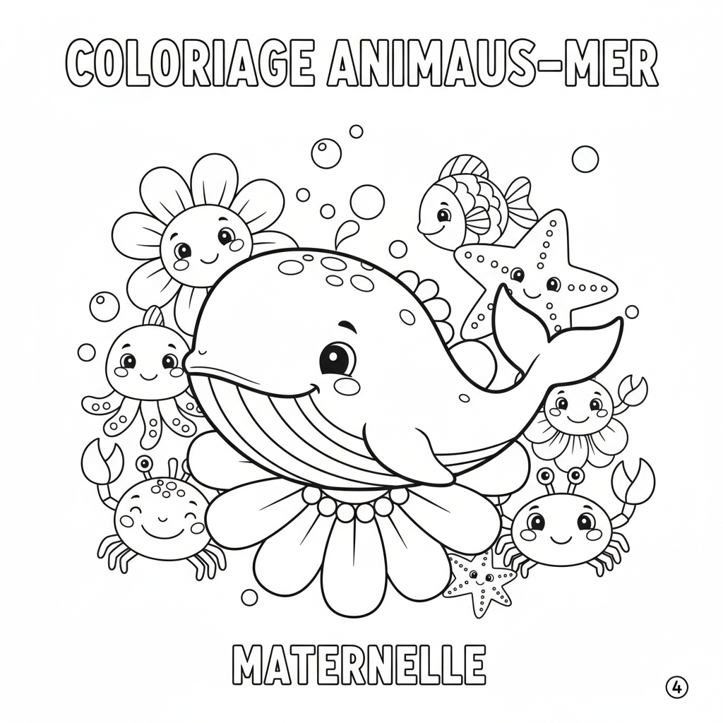 Coloriage coloriage fleur à imprimer maternelle 4
