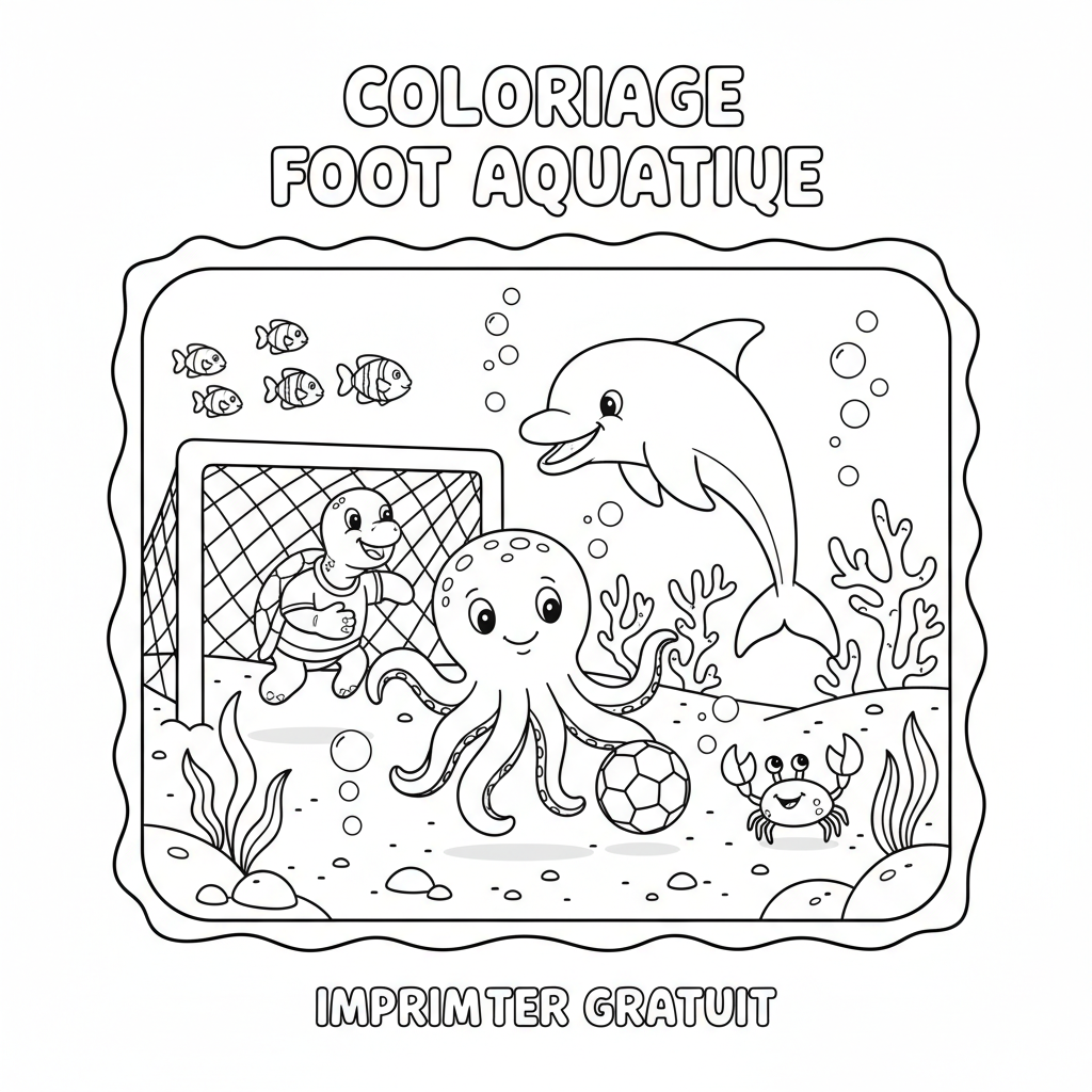 Coloriage coloriage foot à imprimer gratuit 3