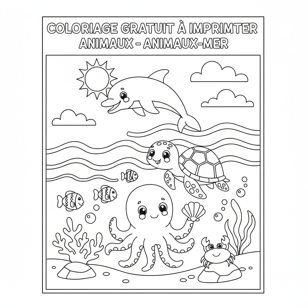 Coloriage coloriage gratuit à imprimer animaux 2