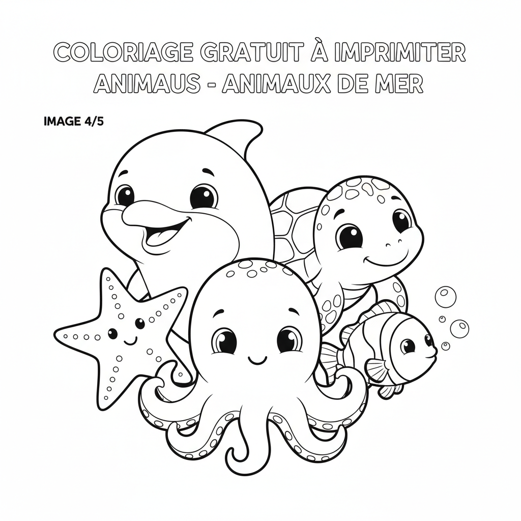 Coloriage coloriage gratuit à imprimer animaux 4