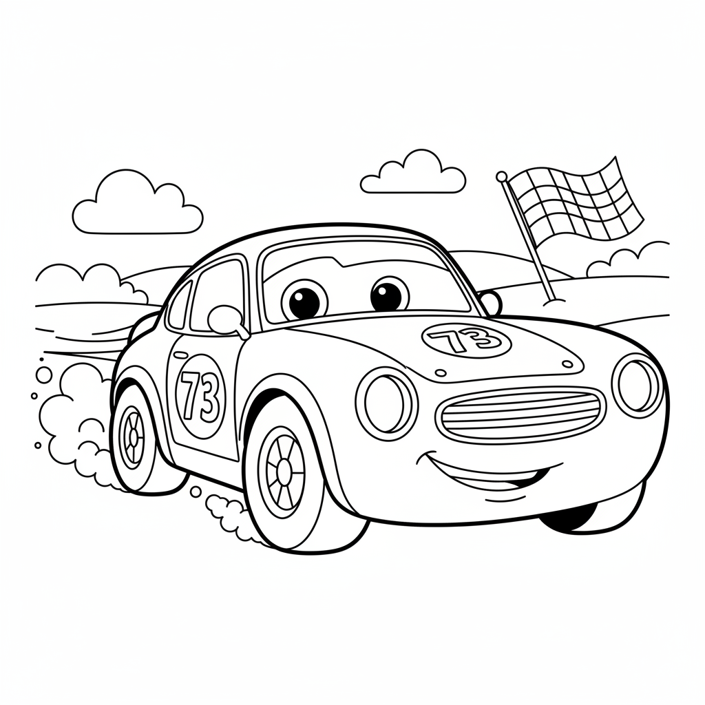 Coloriage coloriage gratuit à imprimer cars 4