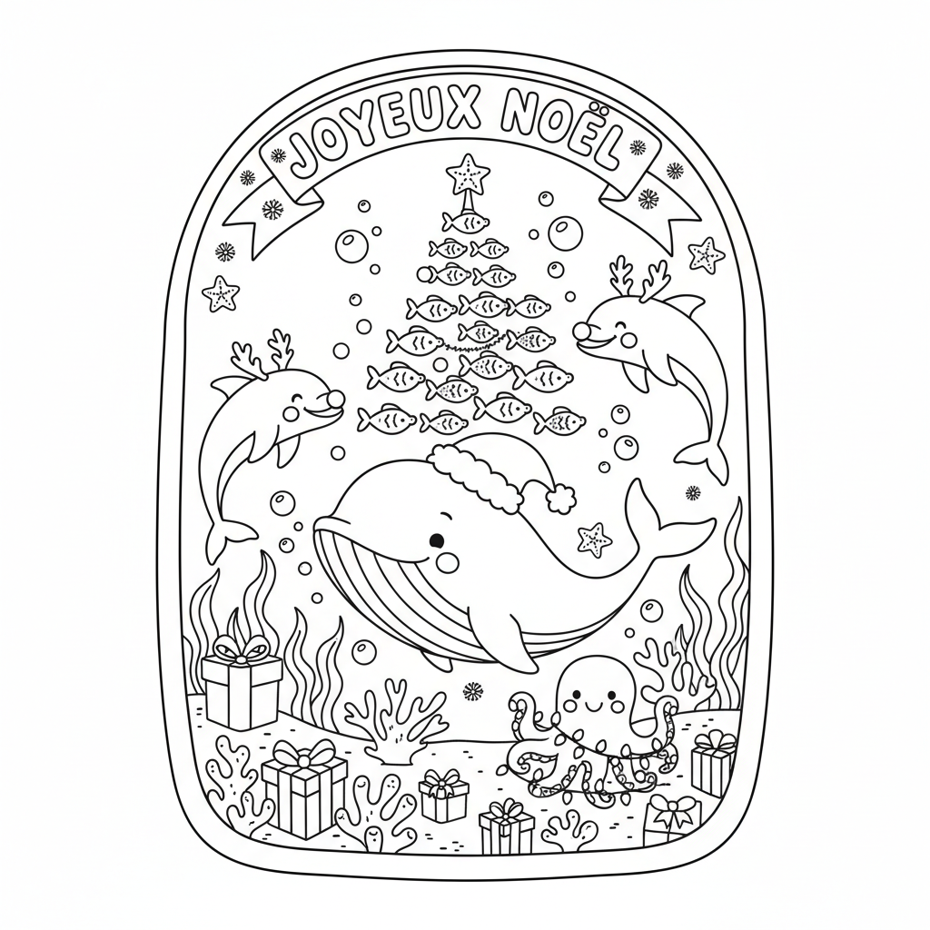 Coloriage coloriage gratuit a imprimer de noel 3