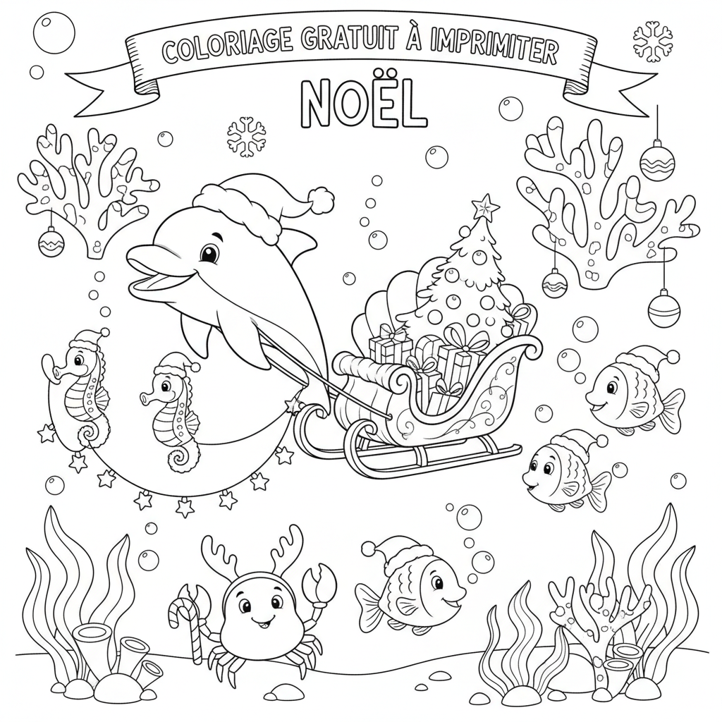 Coloriage coloriage gratuit a imprimer noel 3