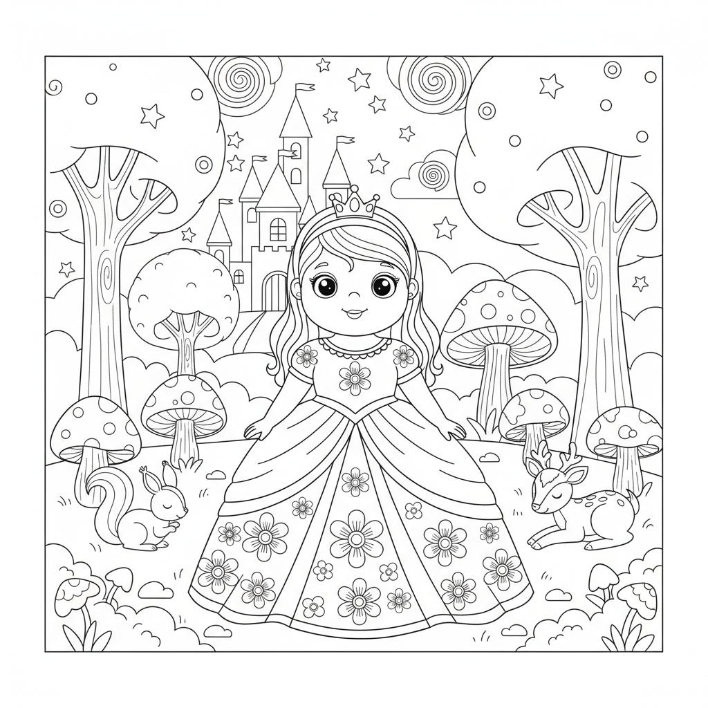 Coloriage Gratuit Disney à Imprimer pour les Enfants