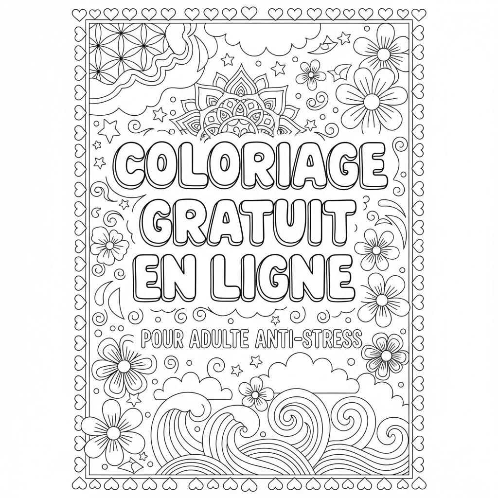 Coloriage coloriage gratuit en ligne pour adulte 2