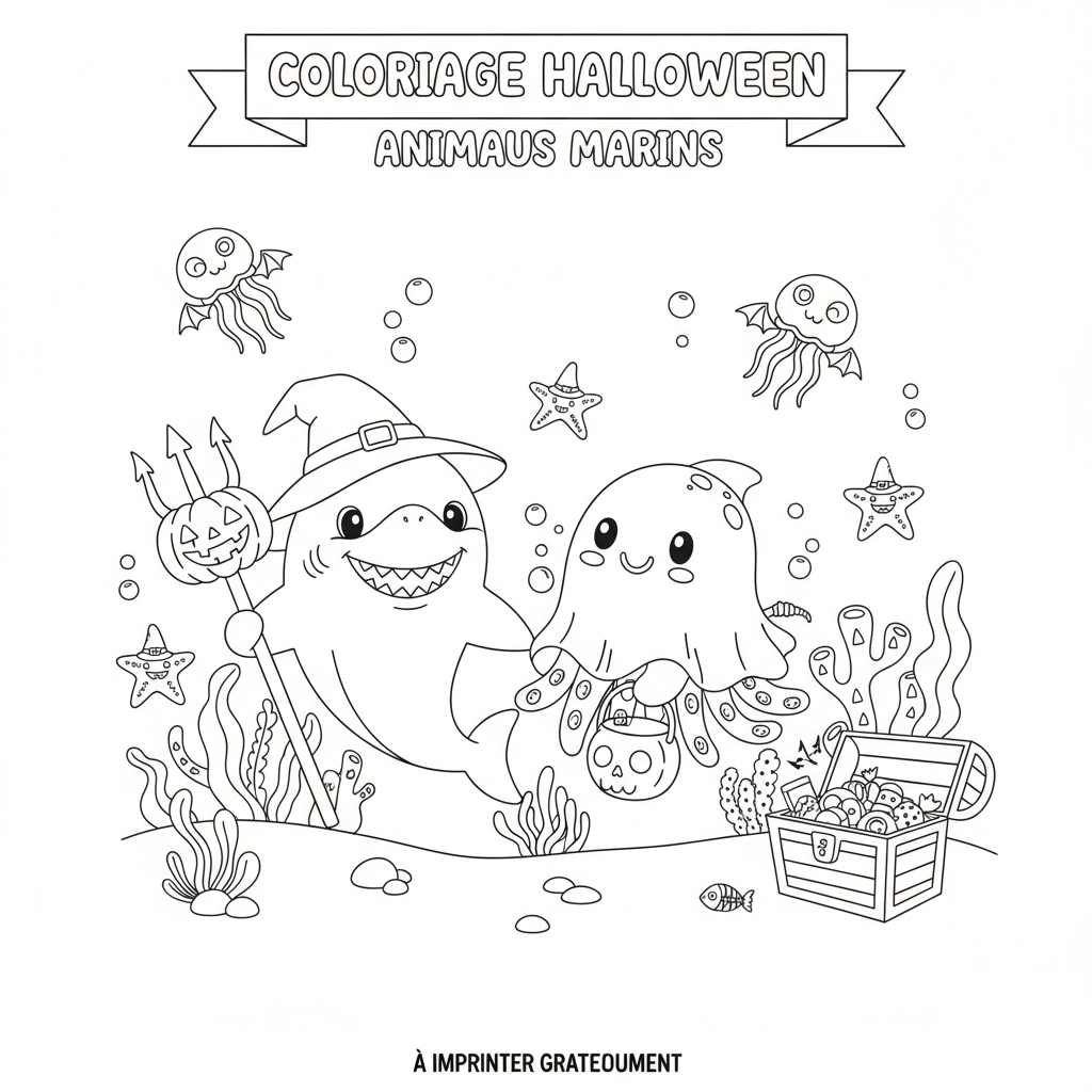 Coloriage coloriage halloween a imprimer gratuitement 3