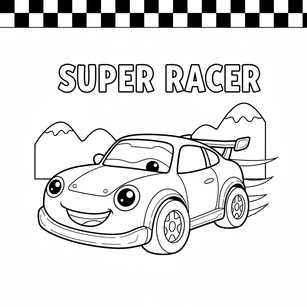 Coloriage coloriage imprimer cars 4