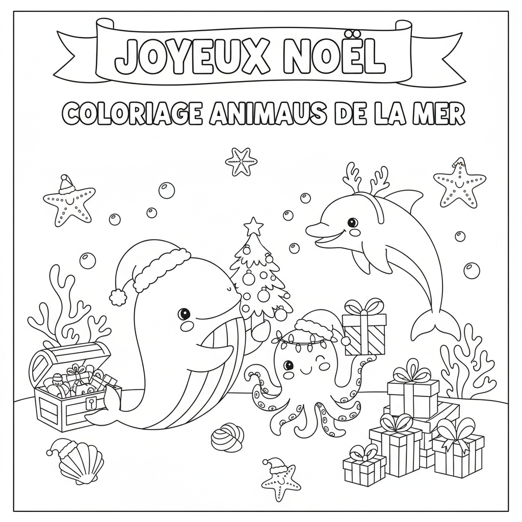 Coloriage coloriage imprimer de noel