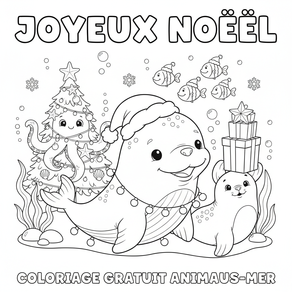 Coloriage coloriage imprimer gratuit noel 4
