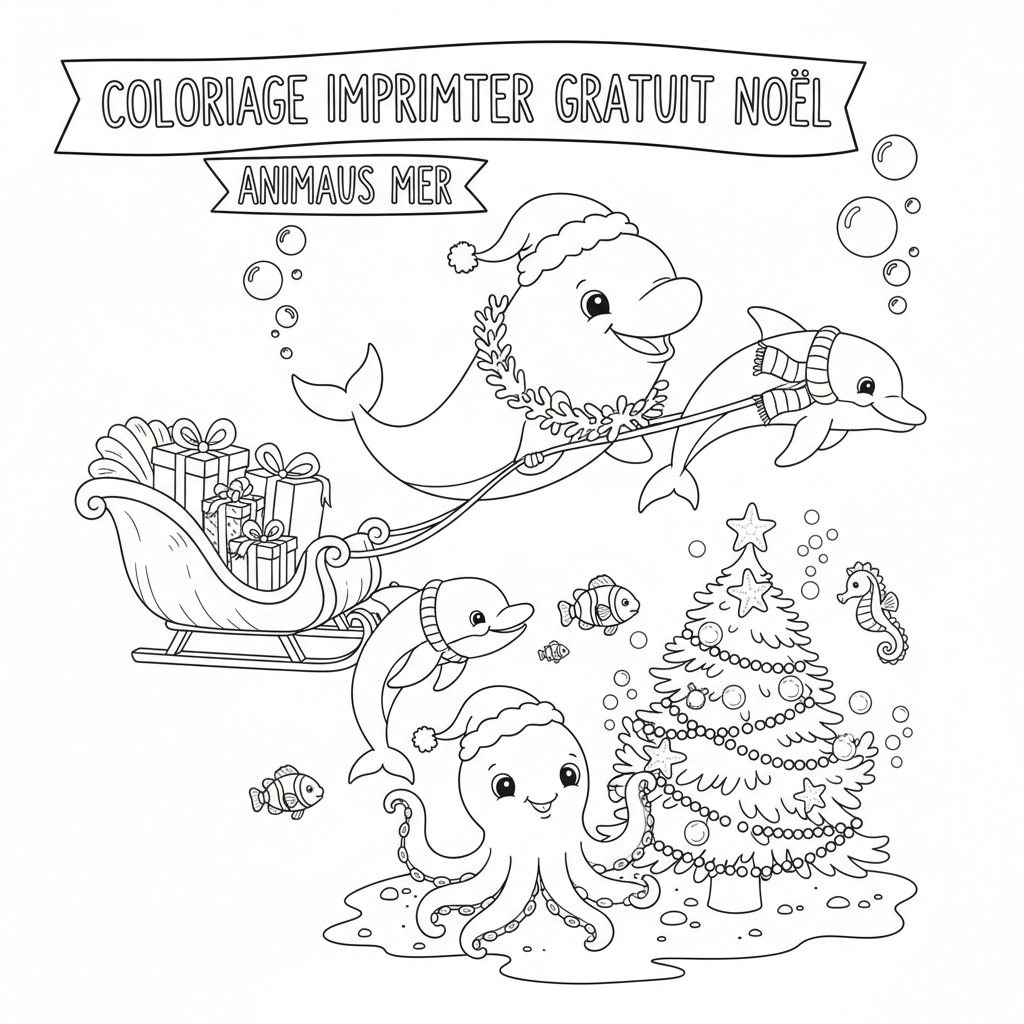 Coloriage coloriage imprimer gratuit noel 5