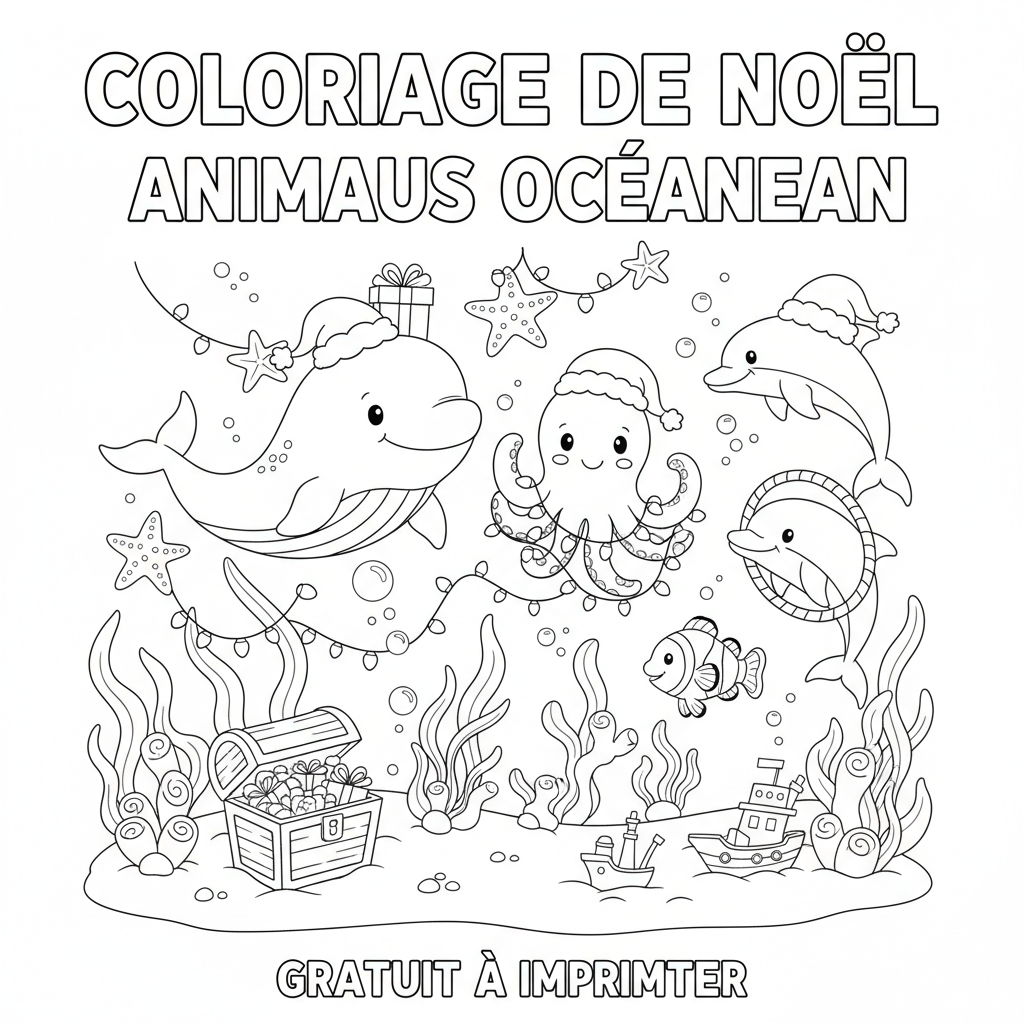 Coloriage coloriage imprimer noel gratuit 3
