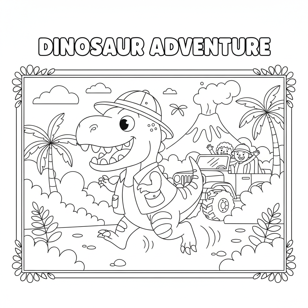 Coloriage coloriage jurassic park 5