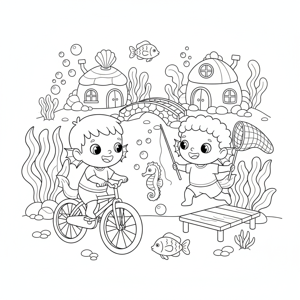 Coloriage Luca Gratuit à Imprimer pour Enfants