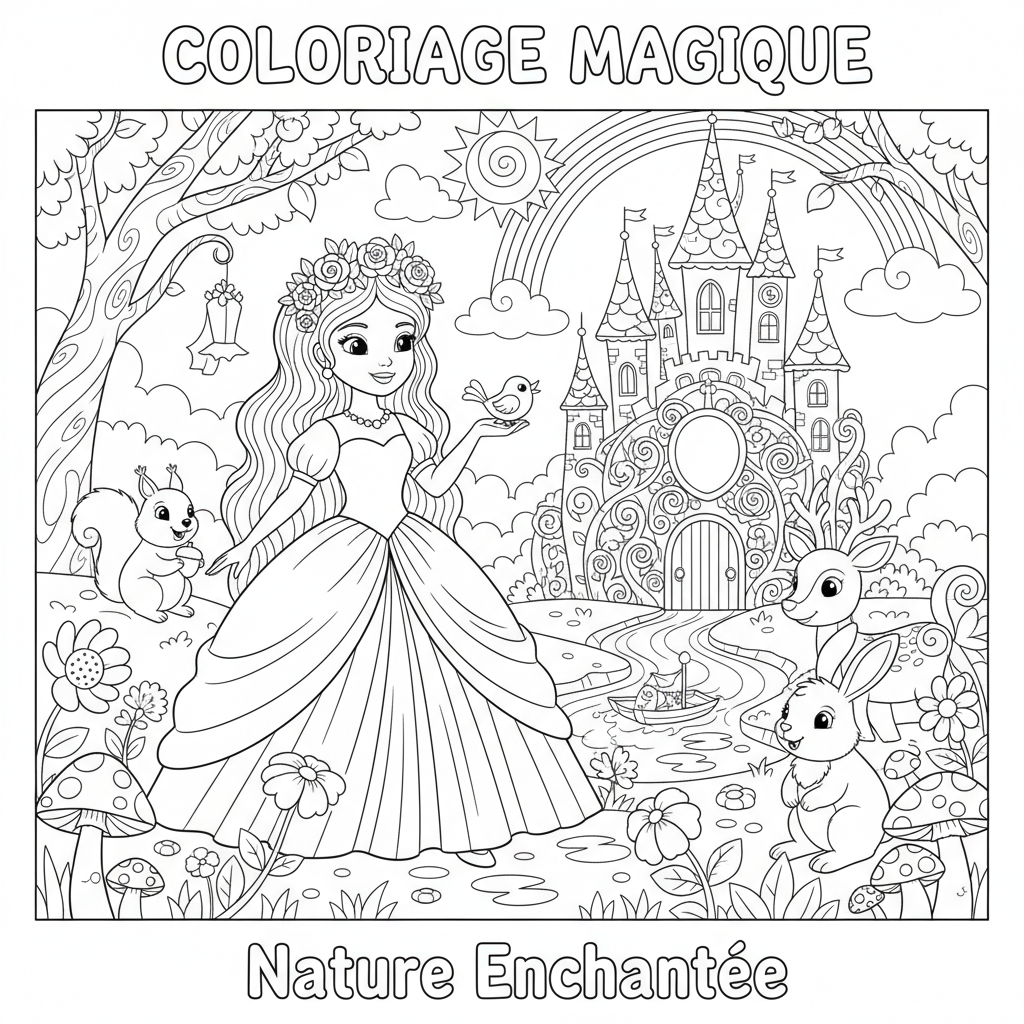 Coloriage coloriage magique disney 3