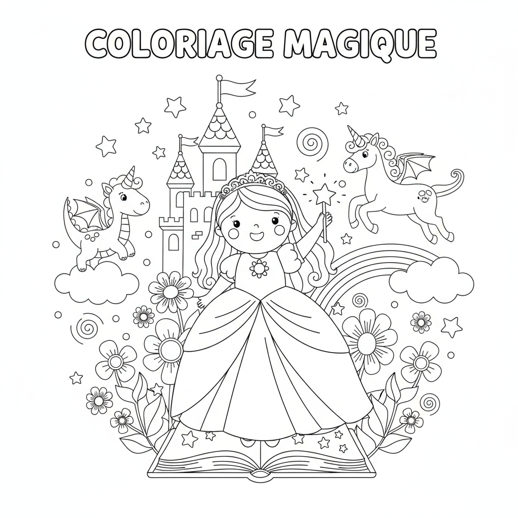 Coloriage Magique Disney à Imprimer Gratuit pour Enfants