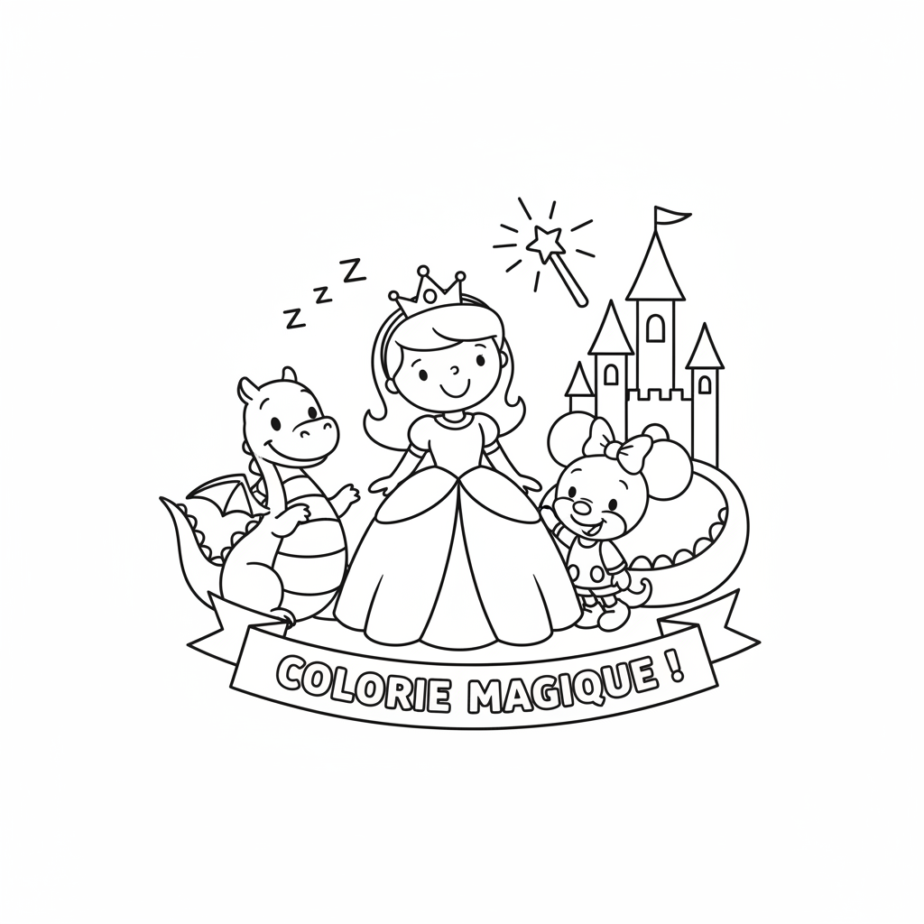Coloriage Magique Disney Dessin Imprimer Gratuit pour Enfant