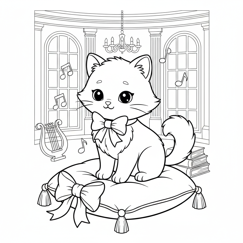 Coloriage coloriage marie aristochat 2