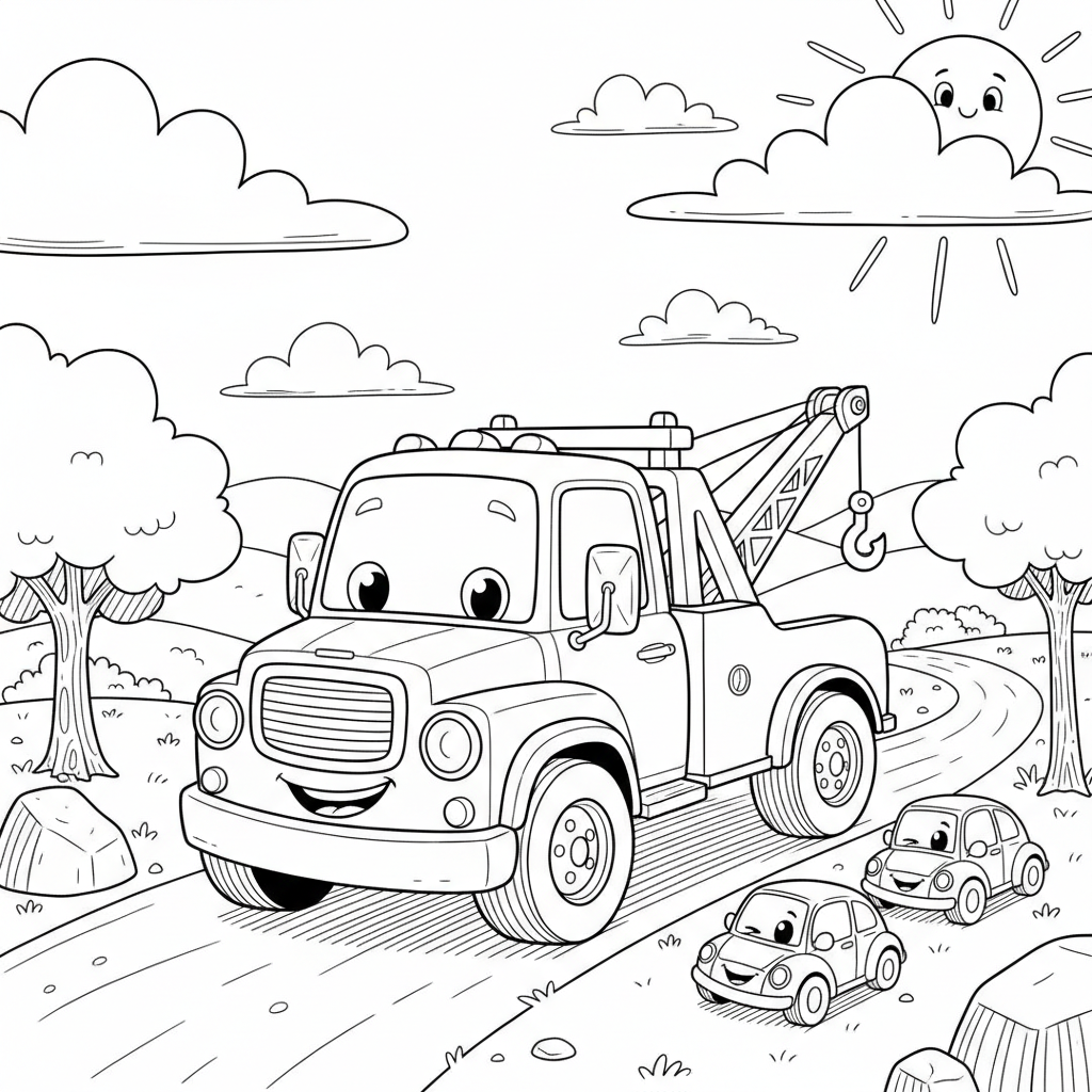 Coloriage coloriage martin cars 2
