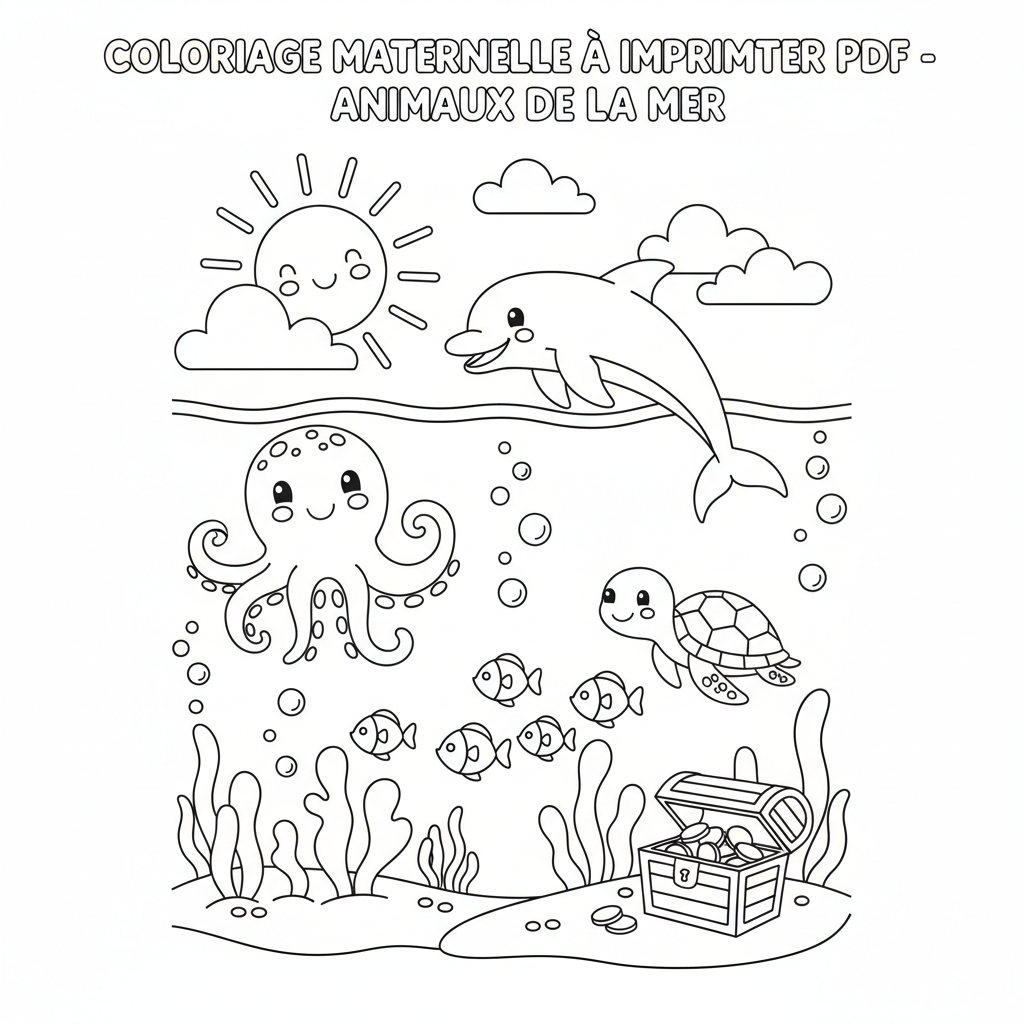 Coloriage coloriage maternelle à imprimer pdf 3