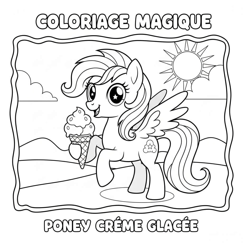 Coloriage coloriage my little pony 2