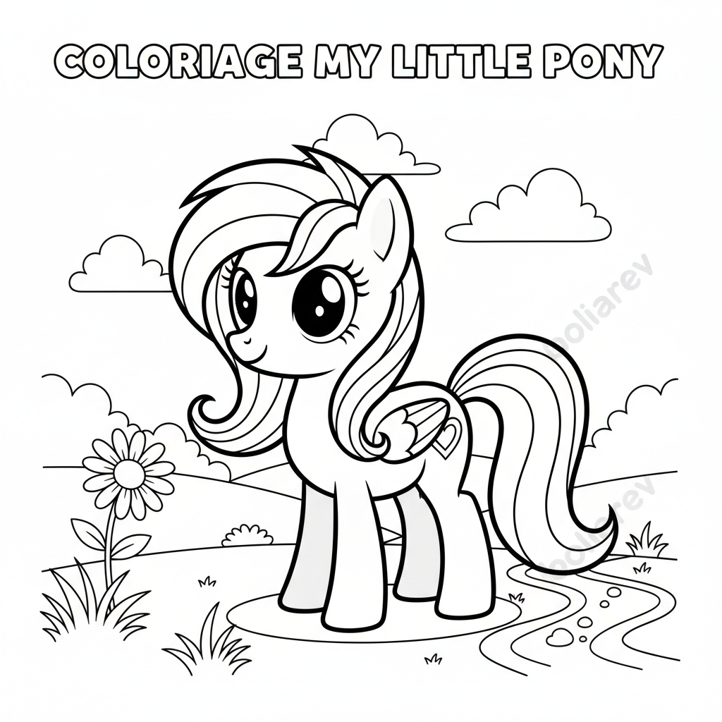 Coloriage coloriage my little pony 3
