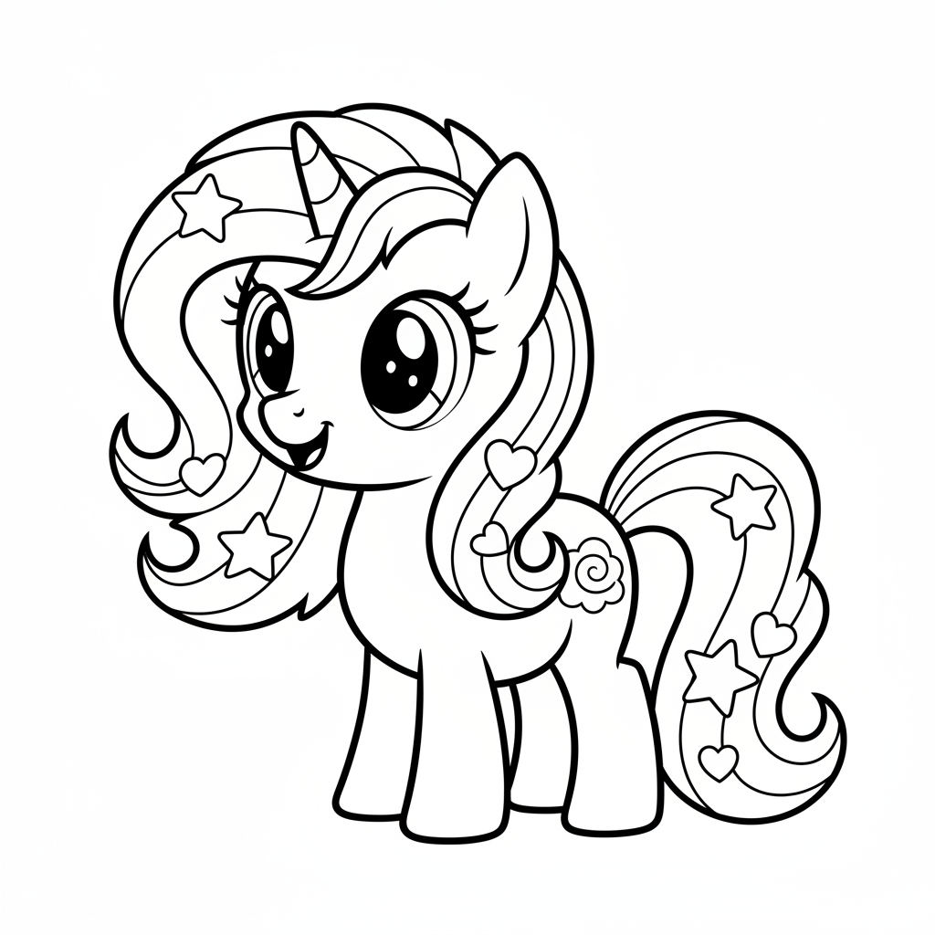Coloriage coloriage my little pony 4