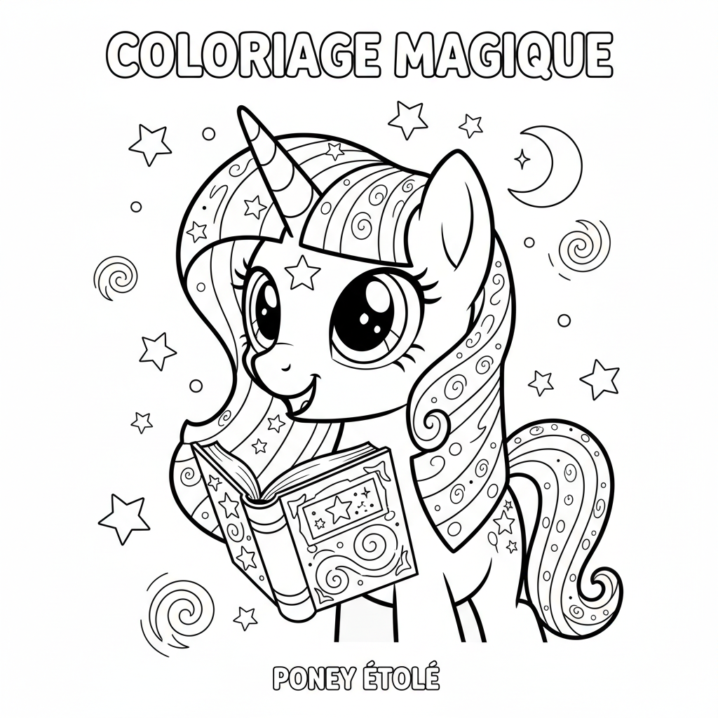 Coloriage coloriage my little pony twilight sparkle 4