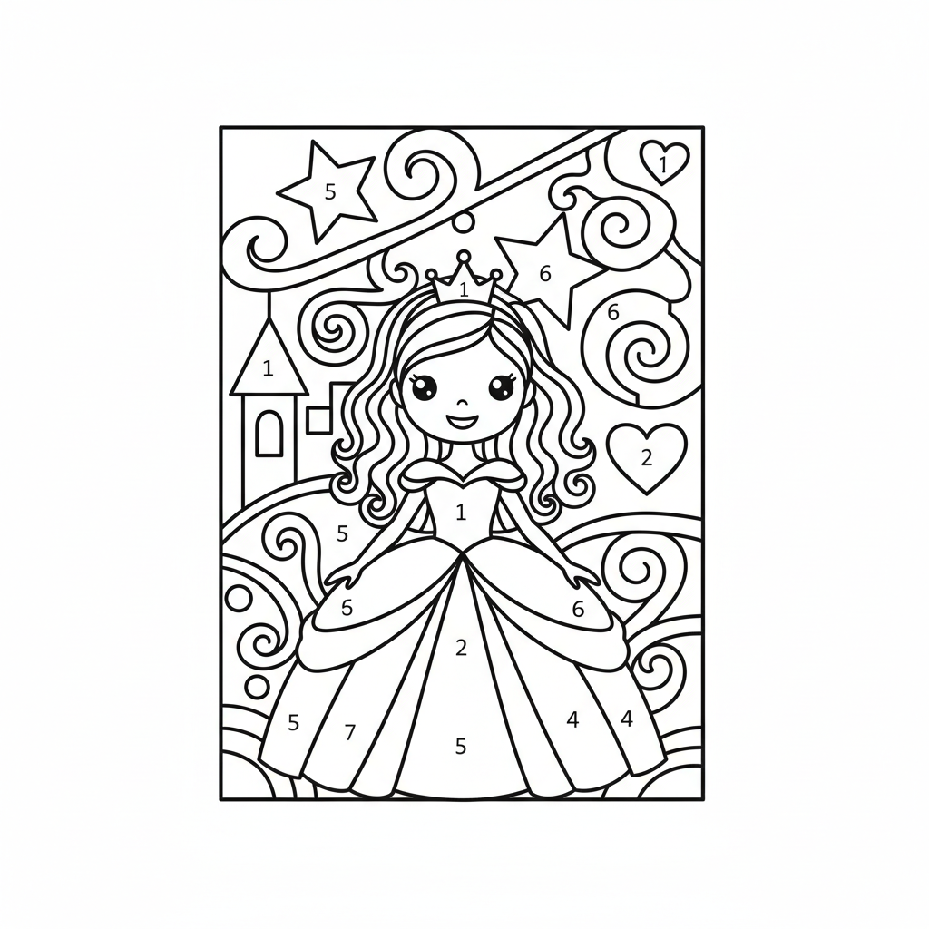 Coloriage coloriage mystere barbie